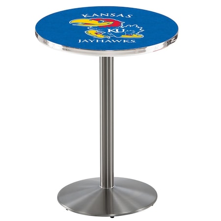 Holland Bar Stool Co 36" Stainless Steel Kansas Pub Table L214S3628KnsasU